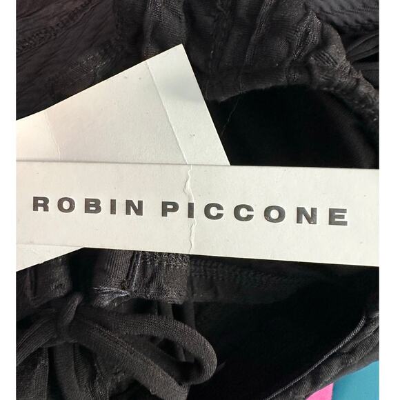 Robin Piccone Carly Lace Halter Bikini Top in Black Size XS - Picture 3 of 14